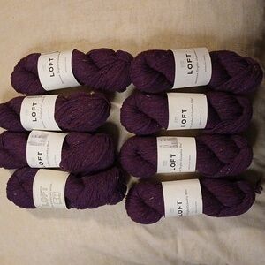 Brooklyn Tweed Loft Purple Yarn Bundle